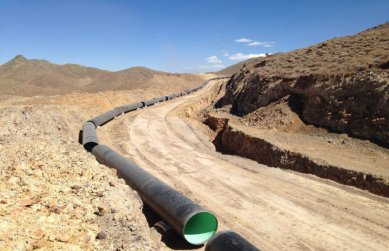 Implementation of the Water Transmission Pipeline for the Industrial Park
